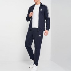 adidas 愛迪達 男子訓練服套裝運動服套裝上衣下裝運動服運動服拉鍊上衣褲子