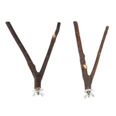 쿠쿠스토어 앵무새 서 스틱 나무 극 Cockatiel Perches 물린 발톱 연삭 장난감 액세서리 애완, 01 CN