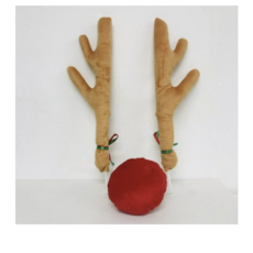 지토스 차량용 루돌프 코스튬 세트, 혼합색상 2개