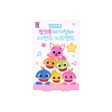핑크퐁 더밴드 키즈밴드 혼합형 16매입, 16개입, 3개