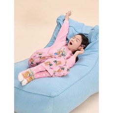 빈폴 키즈 BI4941U19Y Print Bakery 아트웍 티셔츠 세트 잠옷 라이트 핑크 989236
