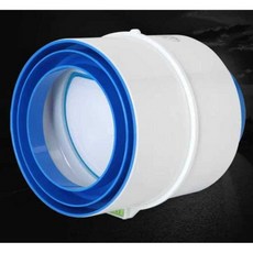 PVC 체크밸브 수도관 배관 A. 역류방지 환기 커넥터 110 PVC80-100mm 호스 연결, 110 PVC/80-100mm 호스 연결