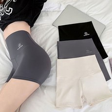 스판 반바지 여성 쇼츠 2부 바이커 레깅스 심리스