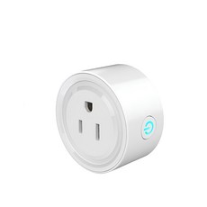 Tuya 小圓智能插座 3孔3腳【20A用電管理*保護版】遠端定時開關省電, Tuya小圓插座20 計量 3孔3腳, 2個, 5.3mm