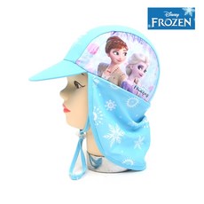 플랩캡 겨울왕국2 컨텍 유아동 여아 수영모자 물놀이 바캉스 여름