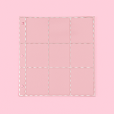 KBO 띠부씰 앨범 속지 포켓몬 띠부띠부씰 포환 프로야구 선수 카드 바인더 속지, 띠부속지20매