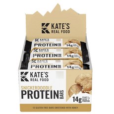 Kate's Real Food 蛋白棒肉桂曲奇（12 塊）, 1個, 744克