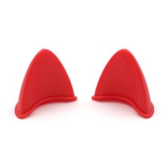 오토바이 헬멧 액세서리 레드2개1세트 장식 고양 귀 장신구 데코, 색상