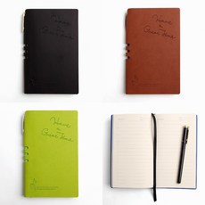 PU 노트식 비즈니스다이어리 노트식다이어리 회사다이어리