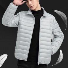 가벼운 남성 패딩 겨울 아우터 작업복 경량 점퍼 방한 근무복