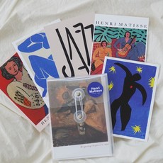 명화 소형 마티스 이미지 포스터 엽서 앙리 작은 미니 90141EA 1(ea)
