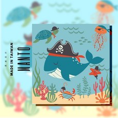 Manto【台灣製造】有釘好內框數字油畫 加勒比奇航(3030), 1個