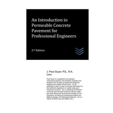 (영문도서) An Introduction to Permeable Concrete Pavement for Professional Engineers Paperback, Independently Published, English, 9798868176272