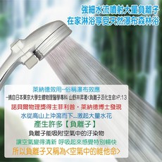 水摩爾 一鍵止水增壓蓮蓬頭，附過濾器與清潔劑, 1個