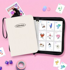 BLING monster's 時尚印花相冊, 20頁, 簡易收藏本(象牙色)