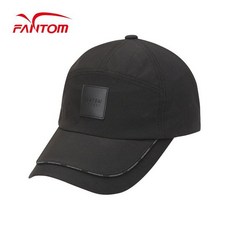 팬텀 블랙 남성 로고 파이핑 변형 볼캡 211B1CP605_BK, 1개