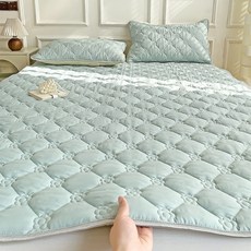 사계절 알러지케어 침대패드 고정밴드, 민트