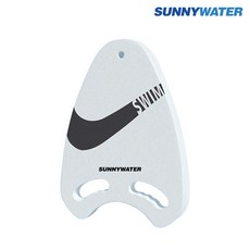 써니워터 핸들 킥보드_화이트 수영용품 수영훈련 수영킥판 수영보조용품 수영보드 스윔보드, 1개