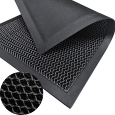 홈위시 출입구 미끄럼방지 현관매트, 그레이, 1개