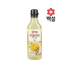 백설 카놀라유 500ml 벌크(소비기한 2026년12월~2027년1월), 1개