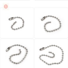 시노바 메탈 구슬줄 8cm 10cm 12cm 15cm 1개 큐방줄