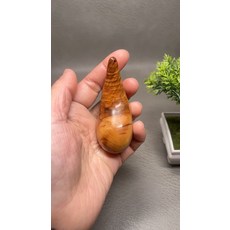 天然北太行崖柏 水滴形 閃電紋, 如圖所示, 1個