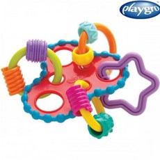 촉각장난감 동글동글 플레이그로 치발기딸랑이 촉각, 본상품