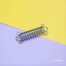타프 스프링 윈드스프링 강철비너 세트 캠핑 타프지미 바람 하중 분산, 타프스프링만 _1개