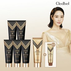 끌레드벨 골드 리프팅팩 블랙에디션 5개 세트 구성, 1개