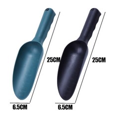 모종삽 원예삽 정원삽 정원 삽 플라스틱 가정용 토양 식물 손 흙손 심기 스페이드 발굴 고양이 쓰레기 뒤집개, Mix-2pcs, 1개