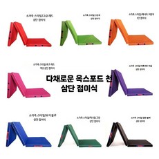 접이식 레자 매트 폴딩 윗몸일으키기 다용도 휴대용, 1개, S. 180x60x5 옥스포드 기타 색상
