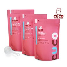 한내음 CUCO 구연산 베이직 가습기 세척 물때 청소 섬유유연제, 1kg, 3개