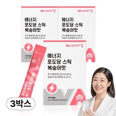 비타민마을 에너지 포도당 스틱 복숭아맛 30p, 6g, 30개입, 3개