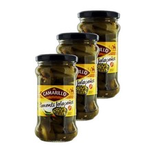 CAMARILLO 할라피뇨 페퍼 280g 3팩 Jalapeno Peppers - Camarillo CAMARILLO, 3개