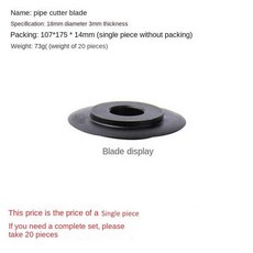 미니 구리 알루미늄 다리미 금속 튜브 슬라이스 커터 파이프 나이프 절단 배관 도구 전단 16mm58 인치, 4) Style F, 1개