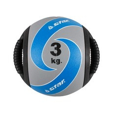 스타스포츠 듀얼핸들메디슨볼 3KG 피트니스 헬스용품, 상세페이지 참조, 1개