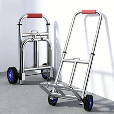 복나이트 다용도 접이식 카트 가게 핸드카트 운반 카트 대차 구르마 구루마 가벼워 가정 대차 구르마 운반용 접이식 카트, 1개, 28mm 고무 바퀴