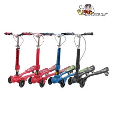 홀리 뉴T-스쿠터2 킥보드 트라이더 트라이스키, 블루, 1개