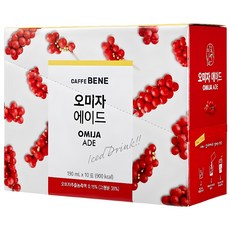 CAFFE BENE 咖啡伴 五味子氣泡飲, 190ml, 10包