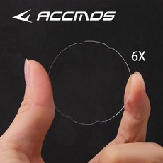 복합 활 긴 폴 조준 방향 조정 알루미늄 어댑터 렌즈 야외 표적, 2. 6X lens, 1개