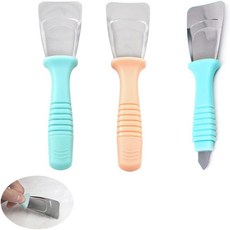 Nentment 3팩 냉장고 얼음 스크레이퍼 프리지 삽과 픽 팁 깨기 도구 냉동실이 있는 미니 냉장고용 제설제 제거제 드 서 냉동실 상자, 1세트