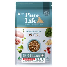 Petroyal 純境 無穀凍乾貓飼料 貓凍乾飼料, 1個, 幼母貓 - 澳洲雞肉+凍乾,300g*1包, 300g, 雞肉
