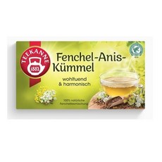 티칸네 펜넬& 아니스 캐러웨이 티백, 20개입, 3g, 1개