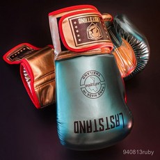 拳擊手套成人男女訓練打沙袋專用泰拳拳套散打搏擊手套兒童拳擊套, 騎士拳套紅色,12OZ, 1個