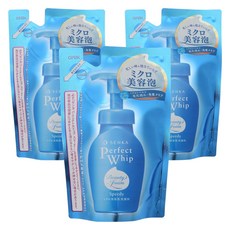 SENKA 專科 Speedy超微米潔顏慕斯補充包, 3瓶, 130ml