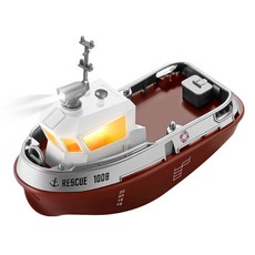RESCUE 1008 迷你遙控拖船 模型船, 1個