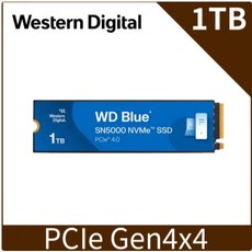 WD 藍標 SN5000 1TB NVMe M.2 PCIe 4.0 SSD
