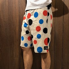 Quiksilver 海灘褲 短褲 男 泳褲 沙灘褲 衝浪褲 波點