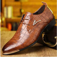 블라벨리 남성 가을 빅사이즈 정장 구두 남성 비즈니스 캐주얼 스트랩 스틸레토 로퍼HY1089