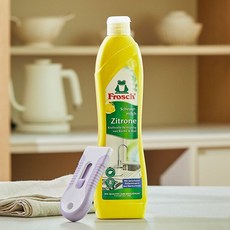독일 다목적 레몬 인덕션클리너+스크래퍼 증정 1개, 레몬 인덕션클리너세트
